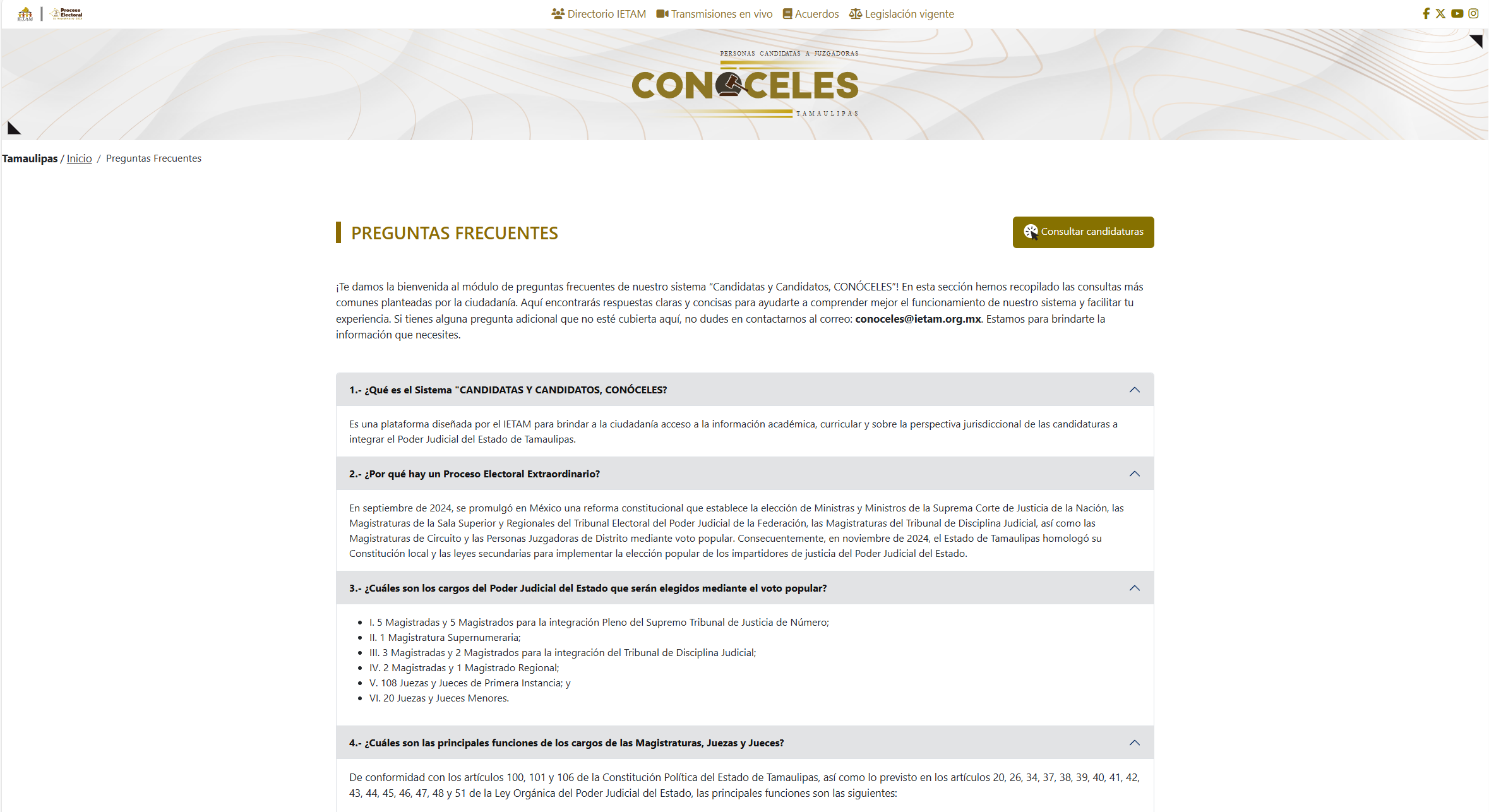 Conóceles 2025 - captura 5